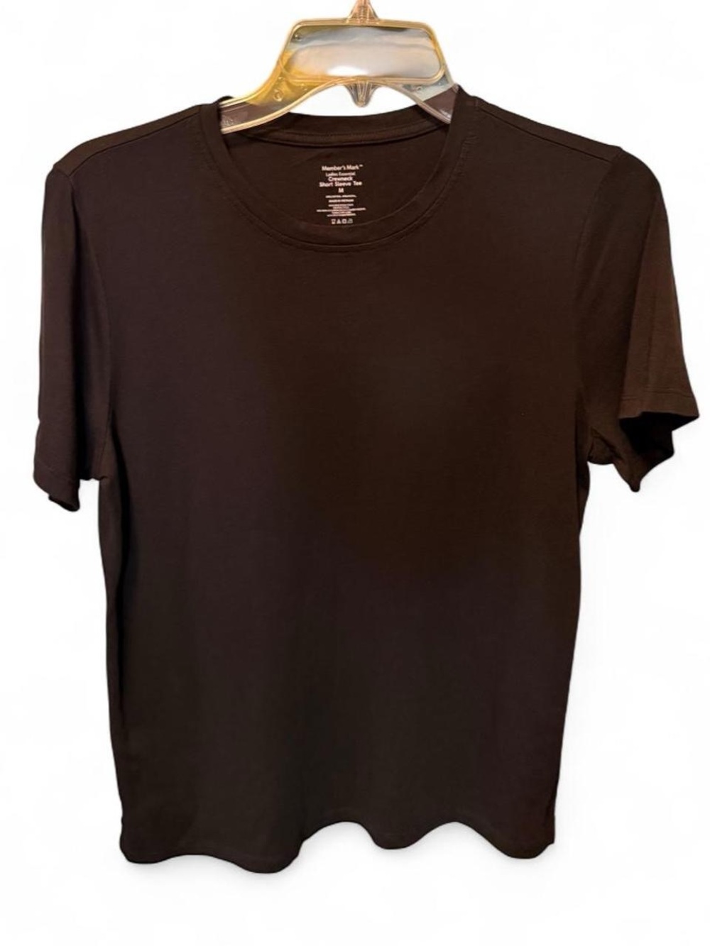 Classic Black Crew Neck Women’s T-Shirt